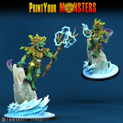 3D Printed Print Your Monsters Searakins The Searakin Domination Set 28mm - 32mm D&D Wargaming
