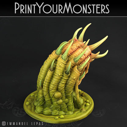 3D Printed Print Your Monsters Swamp Worms Total Worms 2 Set 28mm - 32mm D&D Wargaming