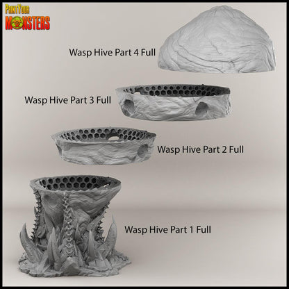 3D Printed Print Your Monsters The Infernal Hive Full Set 28mm - 32mm D&D Wargaming