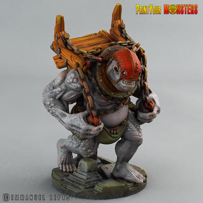 3D Printed Print Your Monsters Trolls Depths Of Choas Confronting The Abyss 28mm - 32mm D&D Wargaming