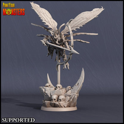 3D Printed Print Your Monsters Wasp Warrior Set The Infernal Hive 28mm - 32mm D&D Wargaming