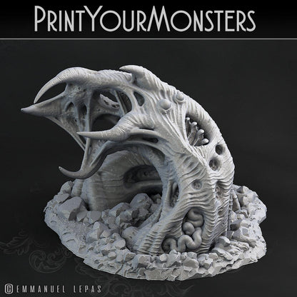 3D Printed Print Your Monsters Zombie Worm Total Worms 2 Set 28mm - 32mm D&D Wargaming