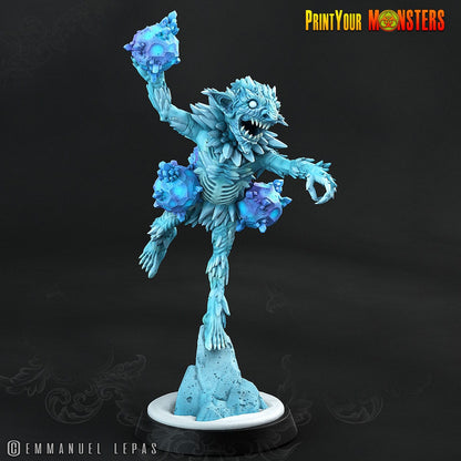 3D Printed Print your Monster Frost Shard Goblins - Ice Goblin 28mm 32mm D&D