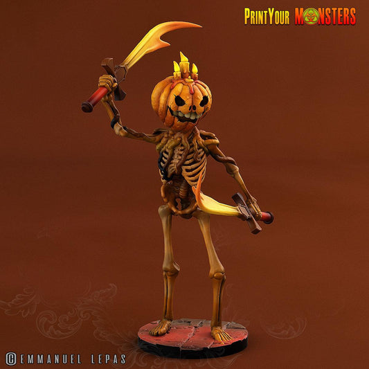 3D Printed Print your Monster Pumpkin Soldiers Pumpkins From Hell 28 32mm D&D