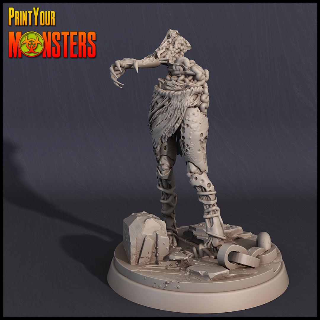 3D Printed Print your Monster Zombie Set 28 32mm D&D