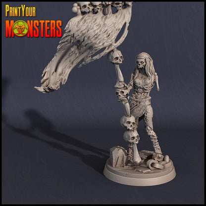 3D Printed Print your Monster Zombie Set 28 32mm D&D