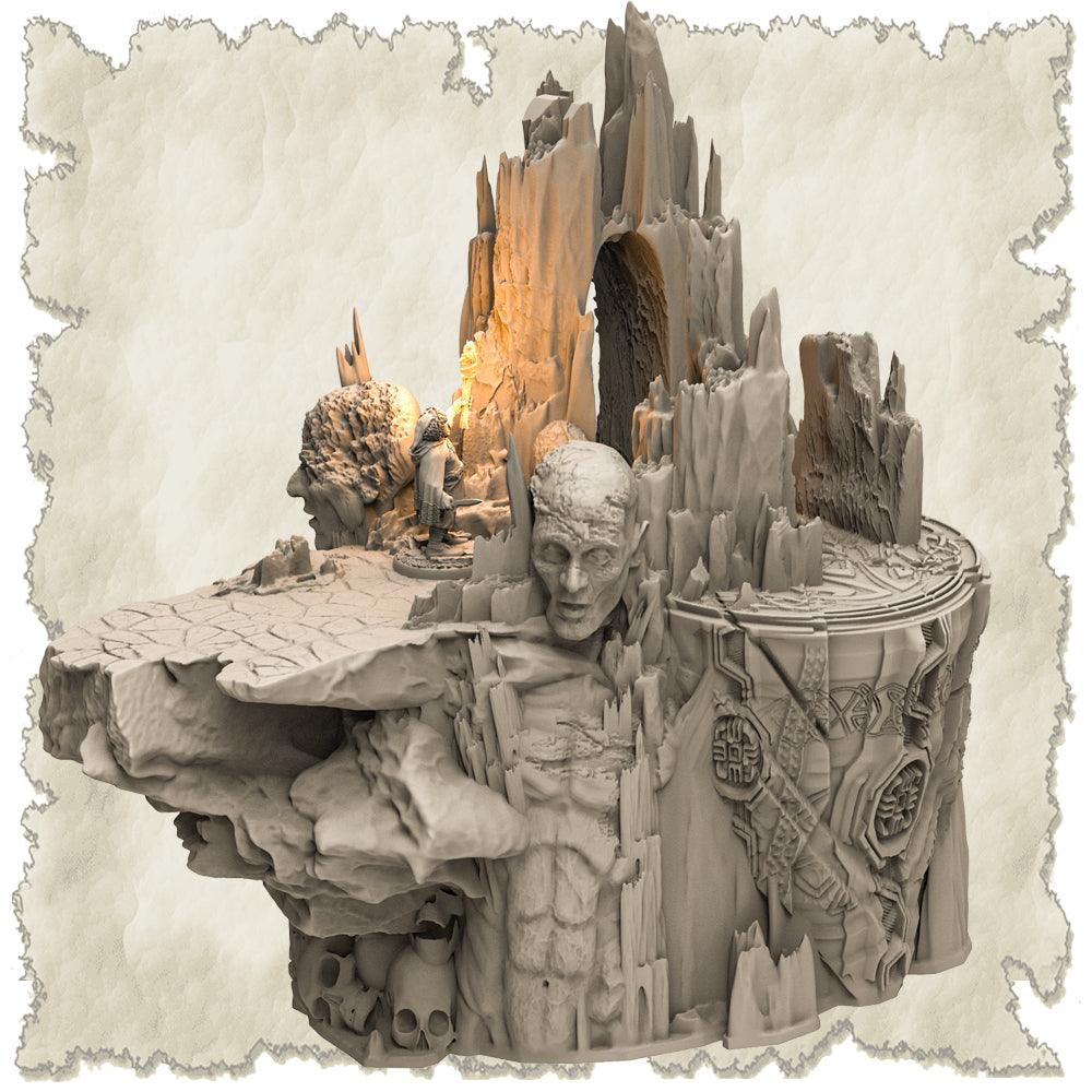 3D Printed SAWANT3D Frosty Land Set 28 32mm Ragnarok d&d