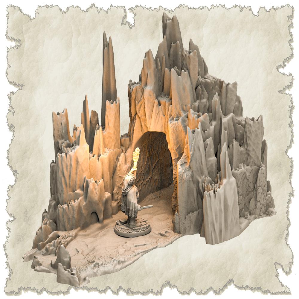 3D Printed SAWANT3D Frosty Land Set 28 32mm Ragnarok d&d