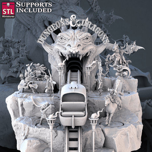 3D Printed STL Miniatures Acrobat DnD Tribute Set 28mm - 32mm War Gaming D&D