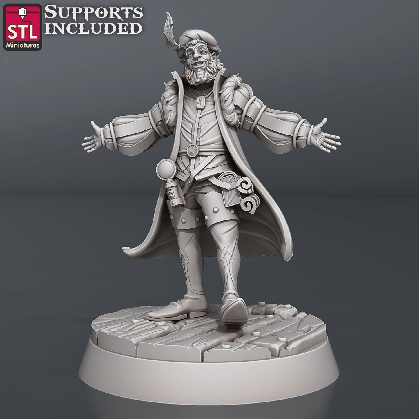3D Printed STL Miniatures Antique Shop Set 28 - 32mm War Gaming D&D