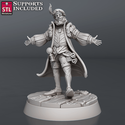 3D Printed STL Miniatures Antique Shop Set 28 - 32mm War Gaming D&D