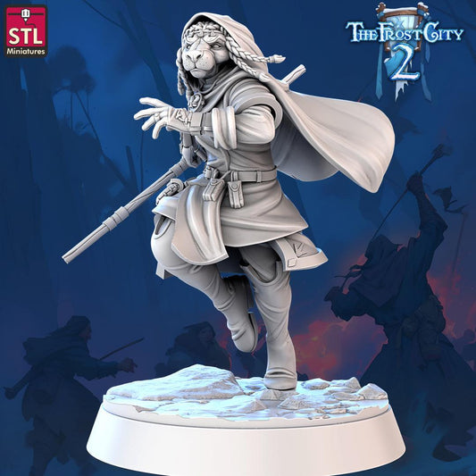 3D Printed STL Miniatures Apprentices The Frost City 2 28 - 32mm War Gaming D&D