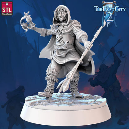 3D Printed STL Miniatures Apprentices The Frost City 2 28 - 32mm War Gaming D&D