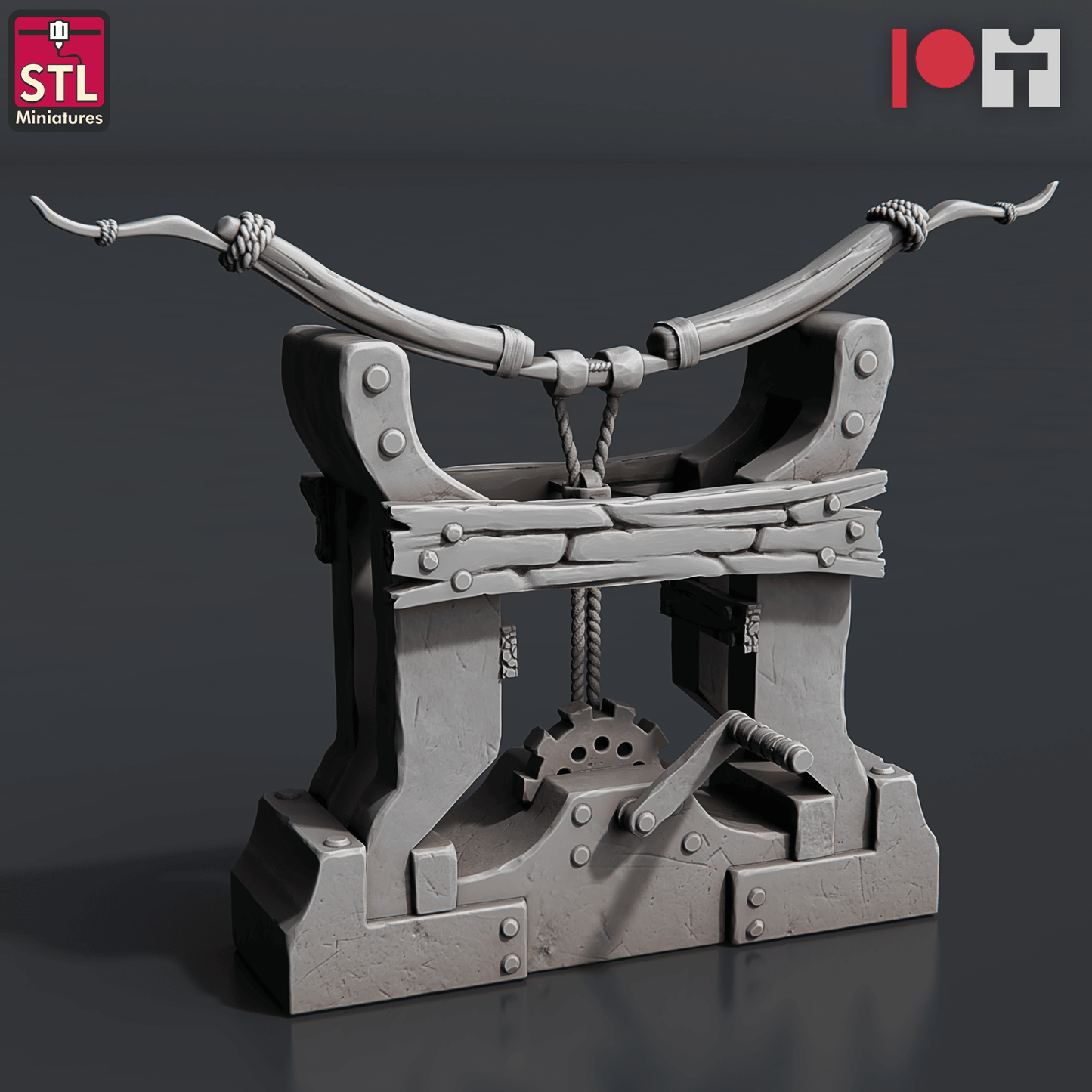 3D Printed STL Miniatures Arrows And Bow Maker Set 28 - 32mm War Gaming D&D