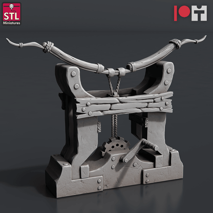 3D Printed STL Miniatures Arrows And Bow Maker Set 28 - 32mm War Gaming D&D