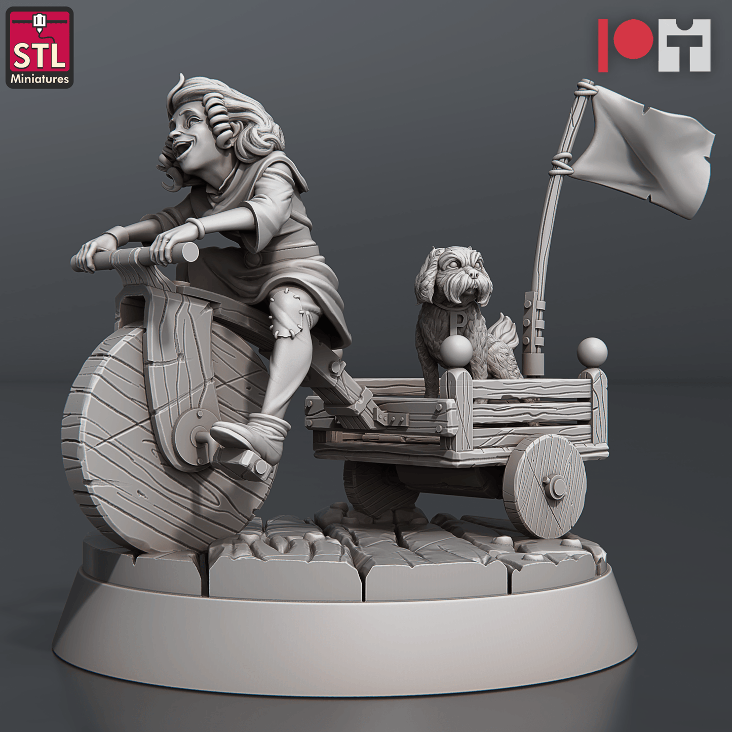 3D Printed STL Miniatures Arrows And Bow Maker Set 28 - 32mm War Gaming D&D