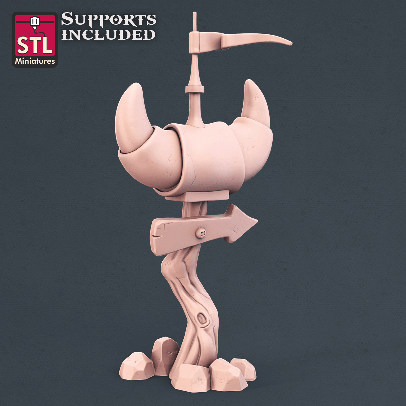3D Printed STL Miniatures Baker Set 28mm - 32mm War Gaming D&D