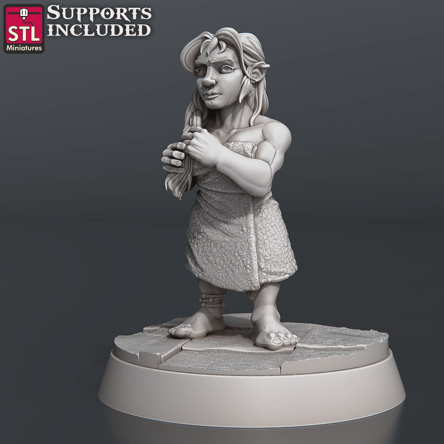 3D Printed STL Miniatures Bath House Set 28 - 32mm War Gaming D&D