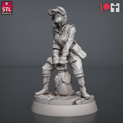3D Printed STL Miniatures Bell Makers Set 28 - 32mm War Gaming D&D