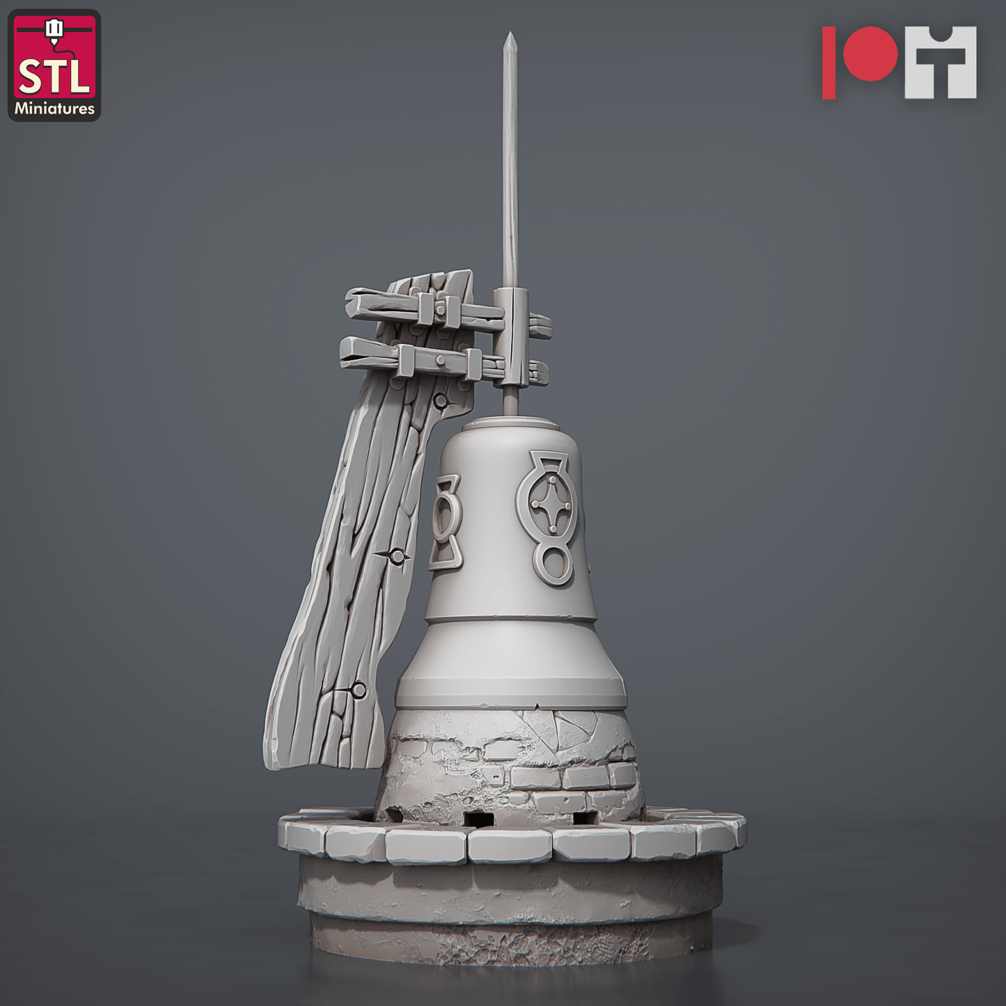 3D Printed STL Miniatures Bell Makers Set 28 - 32mm War Gaming D&D