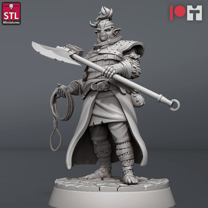 3D Printed STL Miniatures Bugbear Hangman 28 - 32mm War Gaming D&D