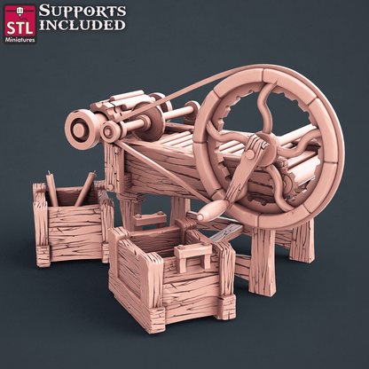 3D Printed STL Miniatures Candle Maker Set Fantasy NPC 2 | 28 - 32mm War Gaming D&D