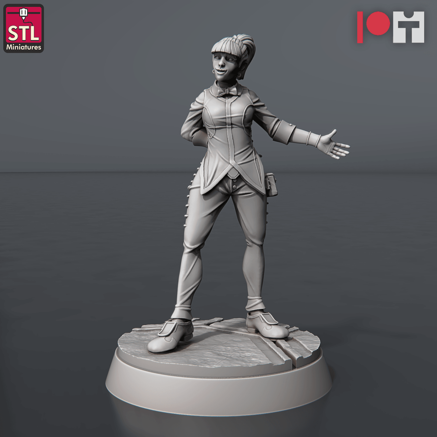3D Printed STL Miniatures Casino 28 - 32mm War Gaming D&D