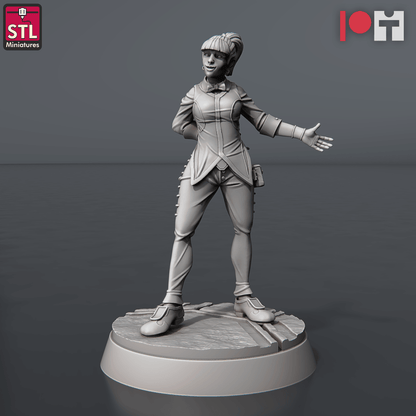 3D Printed STL Miniatures Casino 28 - 32mm War Gaming D&D