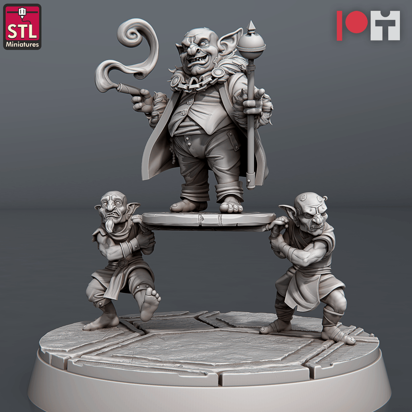 3D Printed STL Miniatures Casino 28 - 32mm War Gaming D&D