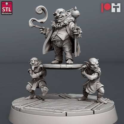 3D Printed STL Miniatures Casino 28 - 32mm War Gaming D&D
