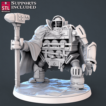 3D Printed STL Miniatures Constructor Set | 28 - 32mm War Gaming D&D