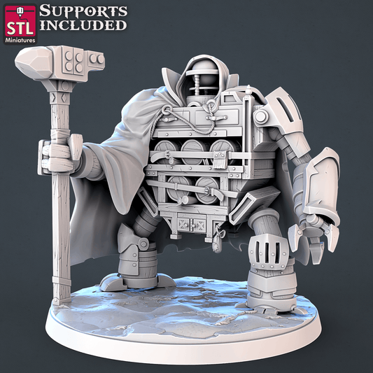 3D Printed STL Miniatures Constructor Set | 28 - 32mm War Gaming D&D