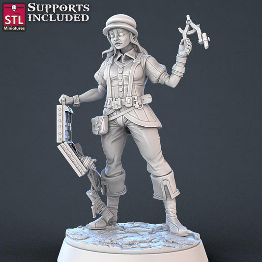 3D Printed STL Miniatures Constructors Set 28 - 32mm War Gaming D&D