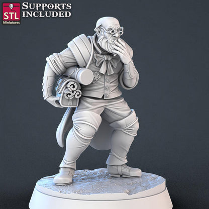 3D Printed STL Miniatures Constructors Set 28 - 32mm War Gaming D&D
