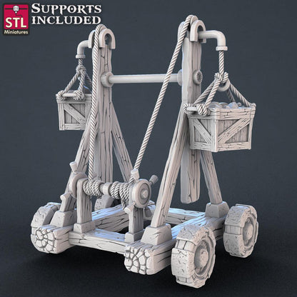 3D Printed STL Miniatures Constructors Set 28 - 32mm War Gaming D&D