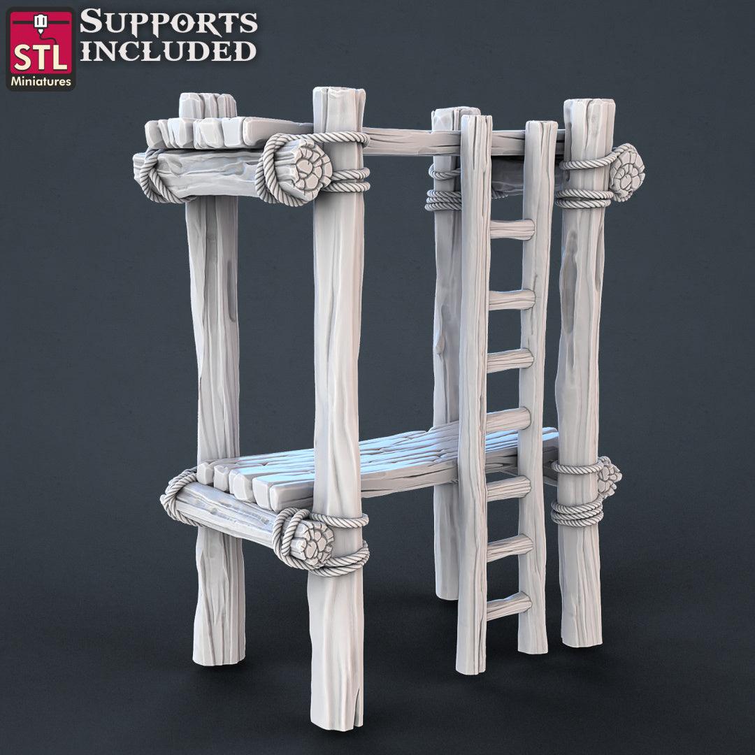 3D Printed STL Miniatures Constructors Set 28 - 32mm War Gaming D&D
