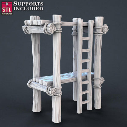 3D Printed STL Miniatures Constructors Set 28 - 32mm War Gaming D&D