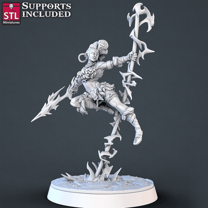 3D Printed STL Miniatures DnD Tribute Set 28mm - 32mm War Gaming D&D