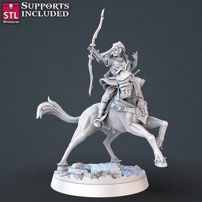 3D Printed STL Miniatures Dragon Hunters Set | 28 - 32mm War Gaming D&D