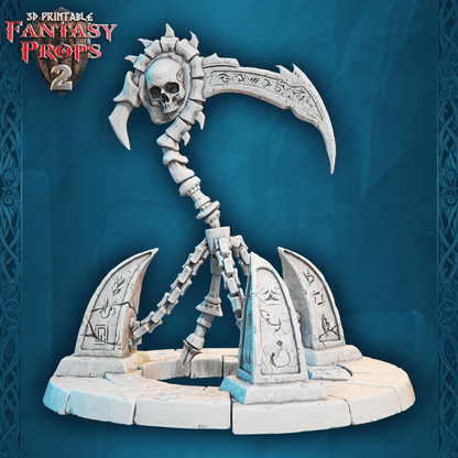 3D Printed STL Miniatures Fantasy Props 2 Dungeons Set 28 - 32mm War Gaming D&D
