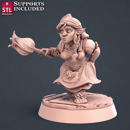 3D Printed STL Miniatures Guild Masters Set 28mm - 32mm War Gaming D&D