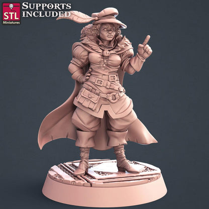 3D Printed STL Miniatures Guild Masters Set 28mm - 32mm War Gaming D&D