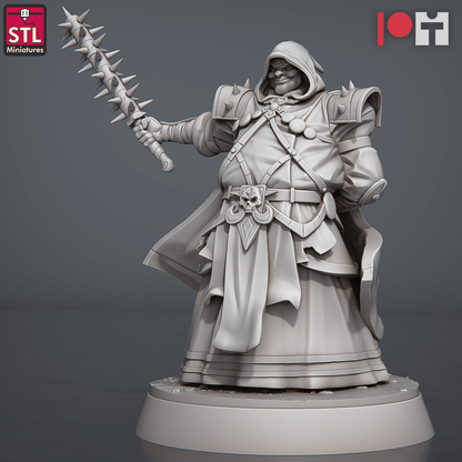 3D Printed STL Miniatures Inquisitors Set 28 - 32mm War Gaming D&D