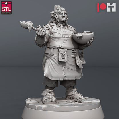 3D Printed STL Miniatures Jail Set 28 - 32mm War Gaming D&D