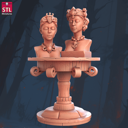 3D Printed STL Miniatures Jewels Crafters Set 28 - 32mm War Gaming D&D