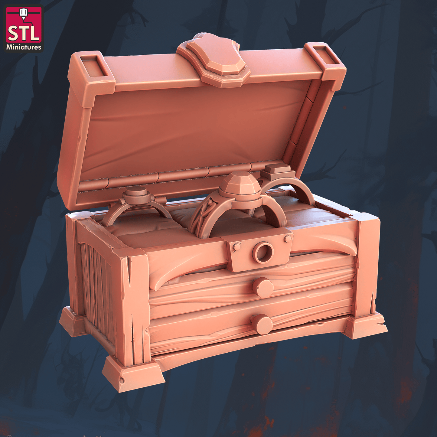 3D Printed STL Miniatures Jewels Crafters Set 28 - 32mm War Gaming D&D