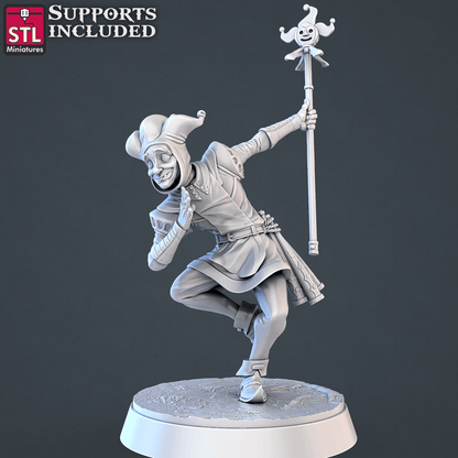 3D Printed STL Miniatures Jousting Set 28mm - 32mm War Gaming D&D