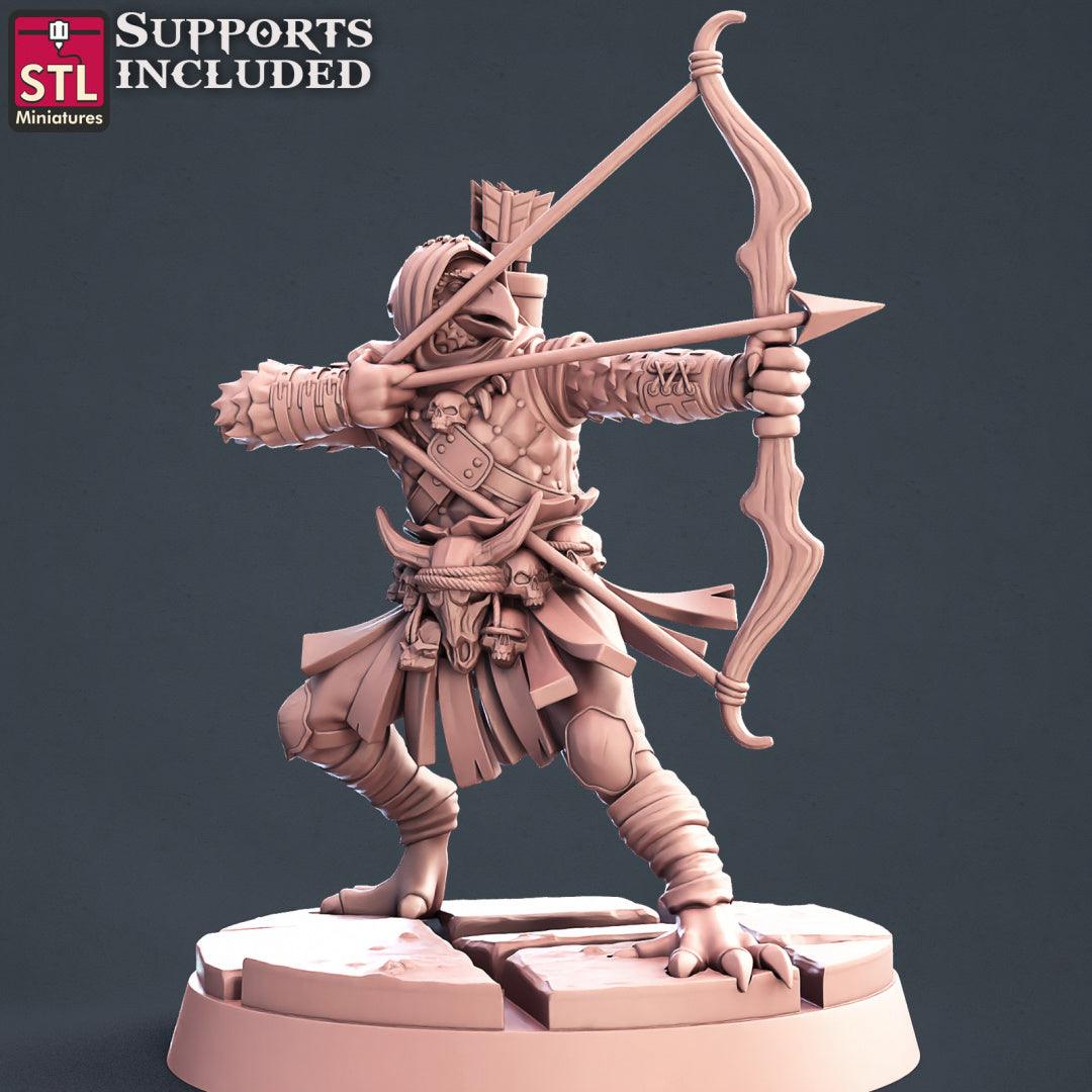 3D Printed STL Miniatures Kenku Set 28 - 32mm War Gaming D&D