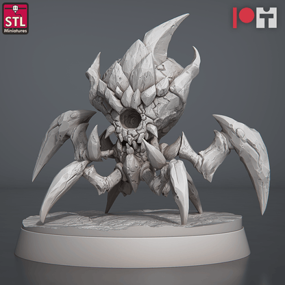 3D Printed STL Miniatures Magmites Hellcrows Set 28 - 32mm War Gaming D&D