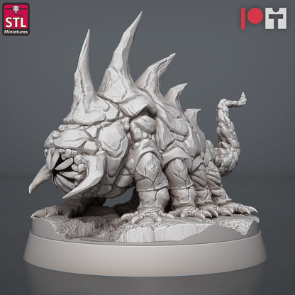 3D Printed STL Miniatures Magmites Hellcrows Set 28 - 32mm War Gaming D&D